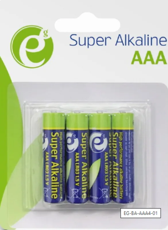 ENERGENIE AAA Alkalne baterije LR03 PAK4 (cena po kom.) (EG-BA-AAA4-01)