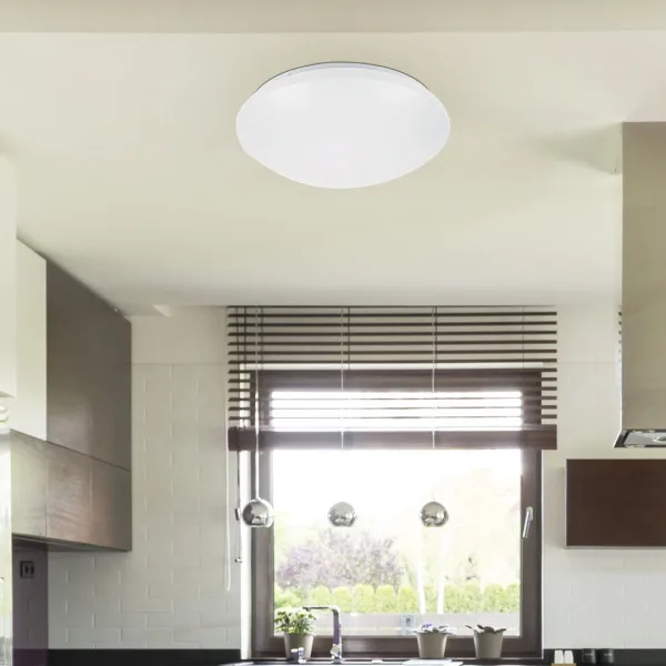 Lucas plafonjera LED 12W, 4000K, 26 cm bela IP20