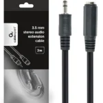 Gembird 3.5mm muško-ženski stereo kabl 2m (CCA-423-2M)