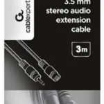 Gembird 3.5mm muško-ženski kabl, 3m (CCA-423-3M)