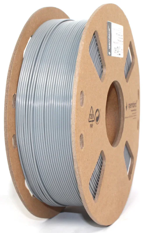 PETG Filament za 3D štampač 1.75mm, kotur 1KG GREY (3DP-PETG1.75-01-GR)