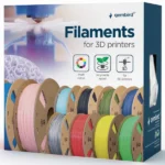 PLA Filament za 3D štampač 1.75mm, kotur 1KG plamen sjajan Yellow (3DP-PLA1.75-01-FY)