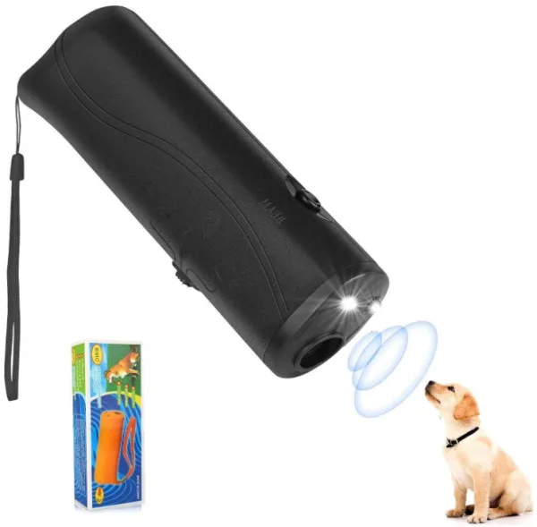 Gembird Snažan ultrazvucni RASTERIVAC PASA, Dreser za pse (SMART-DOG-FLASHLIGHT-AGG-01)