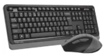 A4Tech Fstyler Bežična tastatura YU-LAYOUT + bežični miš USB, Grey (A4-FG1035) - Slika 4