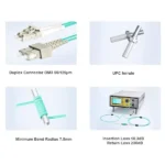 FO LC/UPC - SC/UPC MM 5M OM3 DX LSZH Aqua 2.0mm - Slika 3