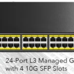 Cudy GS5024S4 L3 upravljivi svič, 24 gigabitna + 4 SFP+