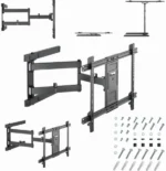 WM-80ST-05 Gembird TV nosac okretanje/tilt 37-80 VESA max.60x40cm, max 50kg, drzac - Slika 9