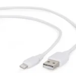 Gembird USB 2.0 A-plug to 8-pin usb Apple iphone cable 1M White (CC-USB2-AMLM-W-1M)