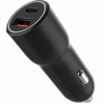 Gembird 2-port USB brzi punjač za auto, Type-C PD, 38W, black (TA-UC-AC2PDQC38-CAR-01)