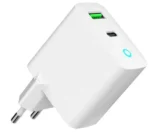 TA-UC-PDQC20L-W-01 Gembird punjac 20W, 2-port (USB-A+USB-C) LED, white - Slika 6
