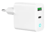TA-UC-PDQC20L-W-01 Gembird punjac 20W, 2-port (USB-A+USB-C) LED, white - Slika 7