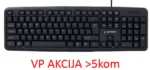 KB-U-103 ** Gembird Standardna tastatura US layout black USB A (288) - Slika 3