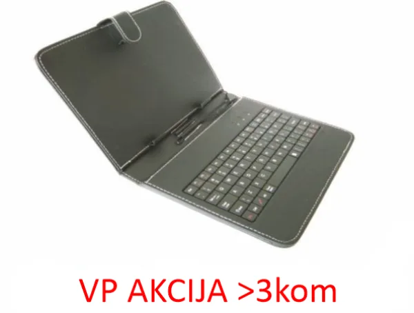 Gembird US Tastatura za 7 Tablet PC sa futrolom, sa micro USB konektorom(455) (TA-PCK7-BLACK)