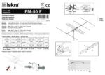 Spoljna FM antena 18-24 dB Iskra FM-50F