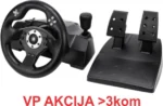 STR-M-40 ** Gembird RACEMASTER PC racing wheel 270degr. PC/PS3, Direct-X-X-input (4499) - Slika 8