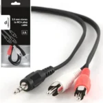 Gembird 3.5 mm stereo to RCA plug kabl 2.5 m (CCA-458-2.5M)