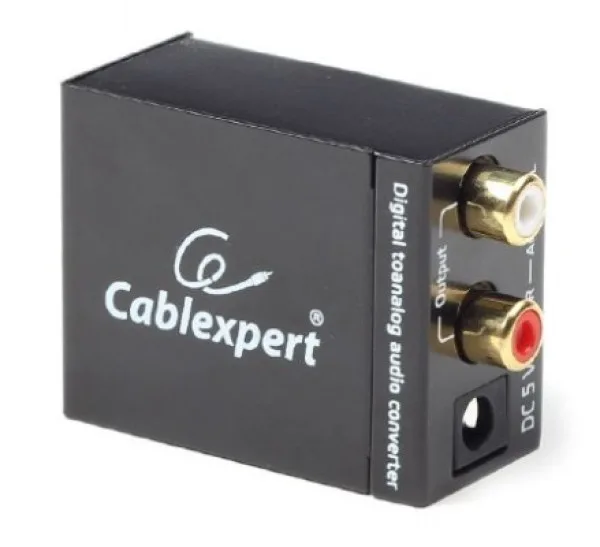 Gembird digital to analog audio converter (DSC-OPT-RCA-001)