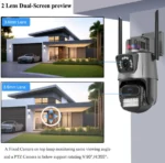 CAM-IP6MP-EP11-QQ GMB kamera 6 mpix microSD iCSee xmeye pro app Two-way voice PTZ ip66,3.6mm+3.6mm - Slika 4