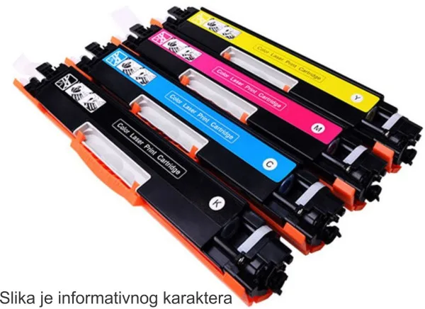 Zamenski toner Gembird CE312A/CF352A, CP1025/M175/M176/M177, za HP Yellow 1k