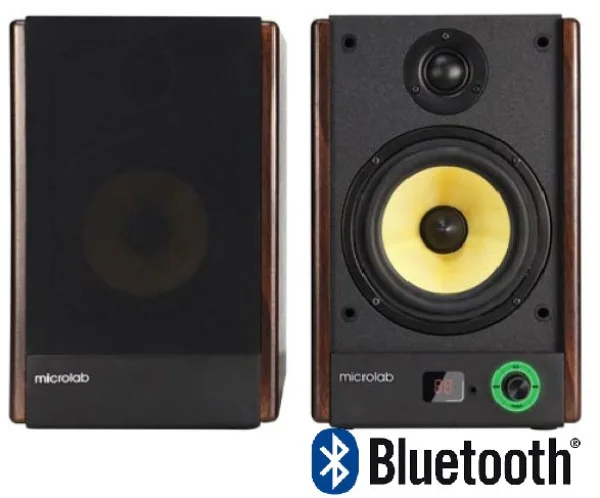 Microlab SOLO5 Aktivni drveni zvučnici 2.0 90W RMS (30W+15W)*2 5,25+1, Bluetooth, Optical, 2RCA