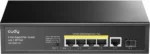 Cudy GS1005PTS1 gigabitni PoE svič, 4 PoE + 1 uplink + SFP - Slika 6