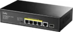Cudy GS1005PTS1 gigabitni PoE svič, 4 PoE + 1 uplink + SFP - Slika 4