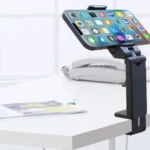 Gembird Multifunctional smartphone holder, black (TA-CH-CLIP-01)