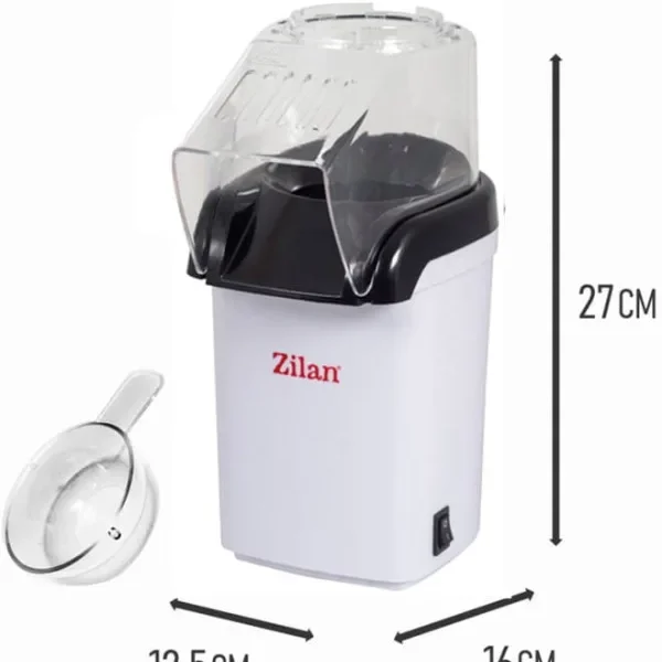 Zilan ZLN8044 WH Aparat za kokice 1200W BELI