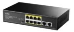 Cudy FS1010PG PoE+ svič, 8 PoE + 2 gigabitna uplink - Slika 5