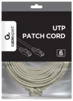 Gembird Mrezni kabl, CAT6 BAKARNI UTP Patch cord 20m grey (PP6U-CU-20M) - Slika 3