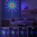 RGB LED vatromet 10x0.3m+1x1m, 94 LED, DC LVT-30/94