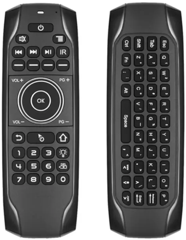 AIR MOUSE Android TV Box Remote Control, Unique Design, Mini keyboard (GMB-G7BTS)