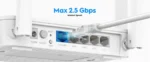 Cudy WR3000H AX3000 Wi-Fi 6 mesh ruter, 2,5G - Slika 2