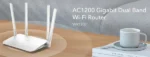 Cudy WR1300 AC1200 Dual Band 2.4+5Ghz MESH Wi-Fi Ruter 1W/4LAN Gbit,4x5dBi Wisp/AP/REP/TR - Slika 5