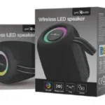 Gembird Portable Bluetooth RGB LED TWS speaker, 8W, BT, FM, USB, Handsfree, Black (SPK-BT-LED-05-BK)