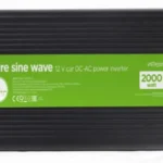 Gembird 12V Cist sinusni inverter DC/AC 2000W + USB port, 4,65KG (EG-PWC-PS2000-01)