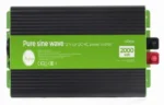 Gembird 12V Cist sinusni inverter DC/AC 2000W + USB port, 4,65KG (EG-PWC-PS2000-01)