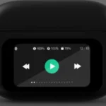 Gembird bluetooth V5.1 slušalice, TWS, LCD display, Active Noise Cancelling, Black (TWS-LCD-ANC-01-BK)