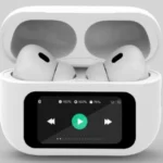 Gembird bluetooth V5.1 slušalice, TWS, LCD display, Active Noise Cancelling, White (TWS-LCD-ANC-01-W)