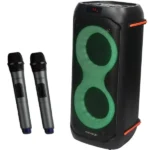 Microlab PT602W karaoke zvučnik 160W, Bluetooth, LED, 7,4V/4000mAh, Aux, USB, microSD, + Mic*2kom