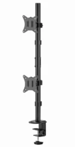 MA-D2-02 Gembird Podesivi vertikalni stoni drzac za dva monitora, tilt, 17-32 max.2x9kg - Slika 9