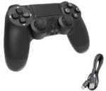JPD-Wireless-Thrillershock PC/PS4 BLACK Gembird Bežični gamepad sa dvostrukom vibracijom v2
