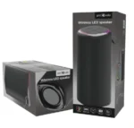 Gembird Portable Bluetooth LED speaker, 10W, BT, FM, USB, Handsfree, Black (SPK-BT-LED-08L)