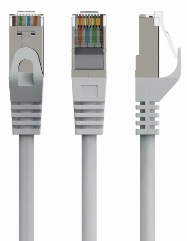 65411 Gembird Mrezni kabl, SFTP CAT.6A BAKARNI LSZH Patch cord 3m Grey (PP6A-LSZHCU-3M)