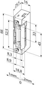 Effeff Elektrièni prihvatnik 118-A71 10-24V AC/DC BASIC b.c. - Slika 2