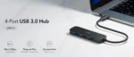 Cudy UH40A USB 3.0 hub sa 4 porta, crni - Slika 5