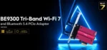 Cudy WE9300 BE9300 PCIe Wi-Fi 7 i Bluetooth 5.4 adapter - Slika 3