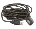 Gembird USB 2.0 active extension cable, black color, bulk package, 10m (UAE-01-10M) – slika 2