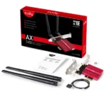 Cudy WE3000S AX5400 PCIe Wi-Fi 6E i Bluetooth 5.3 adapter - Slika 5