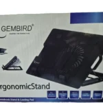 Gembird hladnjak za laptop, 15-17 180mm Fan-CONTROL, 2xUSB, 365x265mm, Ergo Stand(599) (N2000IV)